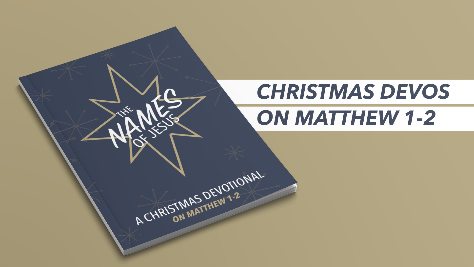 CHRISTMAS DEVOTIONAL (FREE) For Ministry Resources