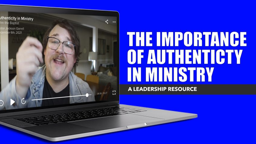 Authenticity in Ministry